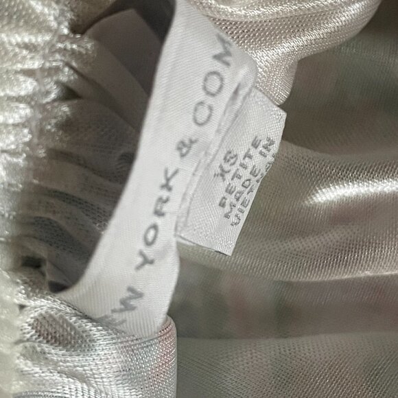 NY&Co, Petite, XS, Maxi, Paisley, Tiered Dress - Picture 8 of 8